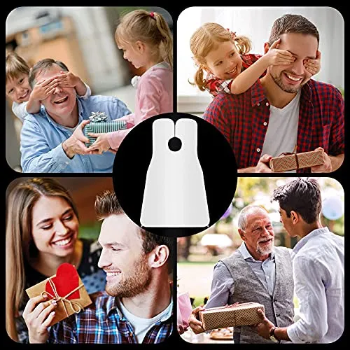 2 Pcs Beard Bib, Bead Bib for Shaving, Beard Apron, Waterproof Shaving Cloth Kit Non-Stick Beard Cape, Beard Trimming Bib with Strong Suction Cup, A Gift for All Men?Black White?