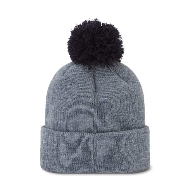 2024 FootJoy Pom Pom Knit Hat - Heather Grey