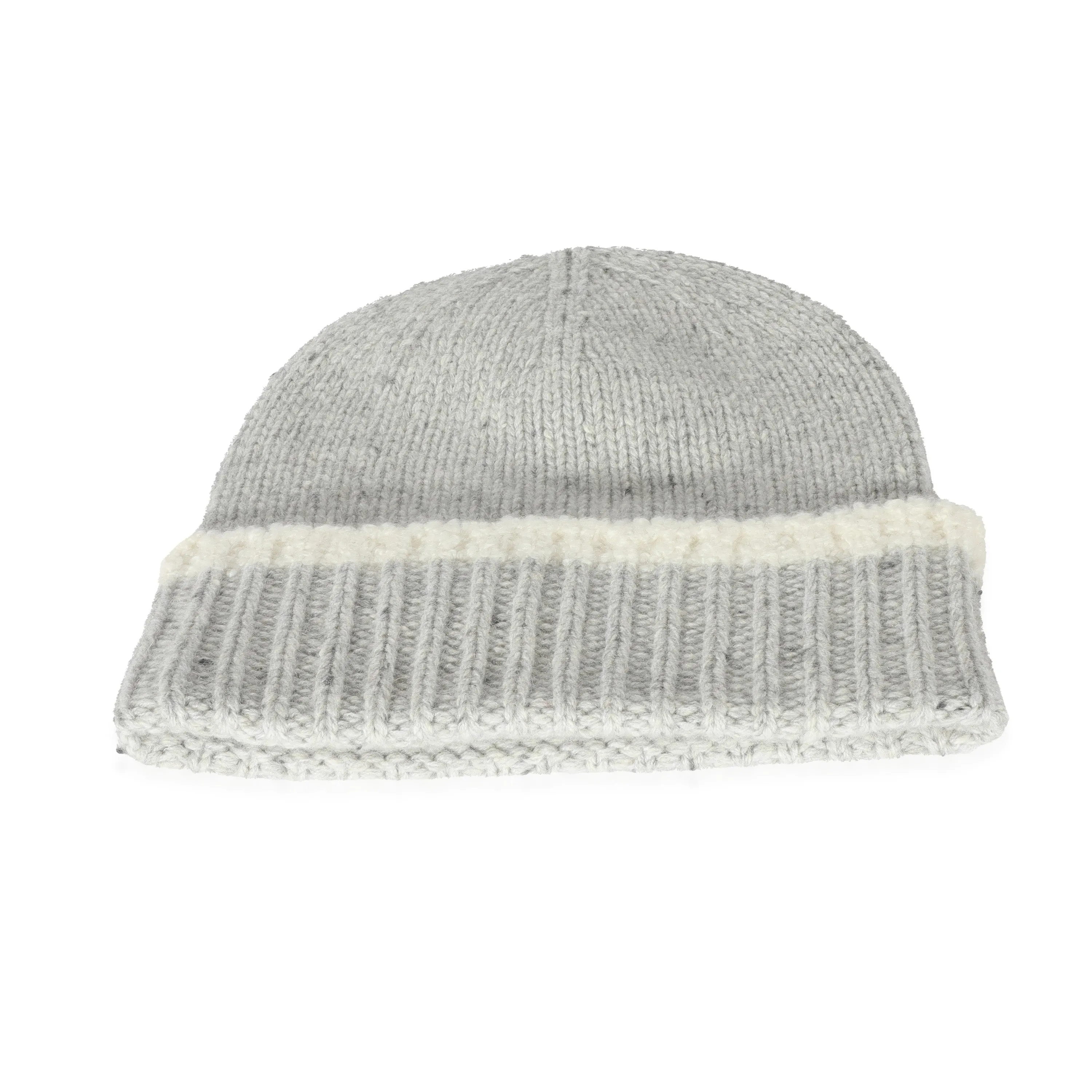 22K Grey Cashmere CC Beanie