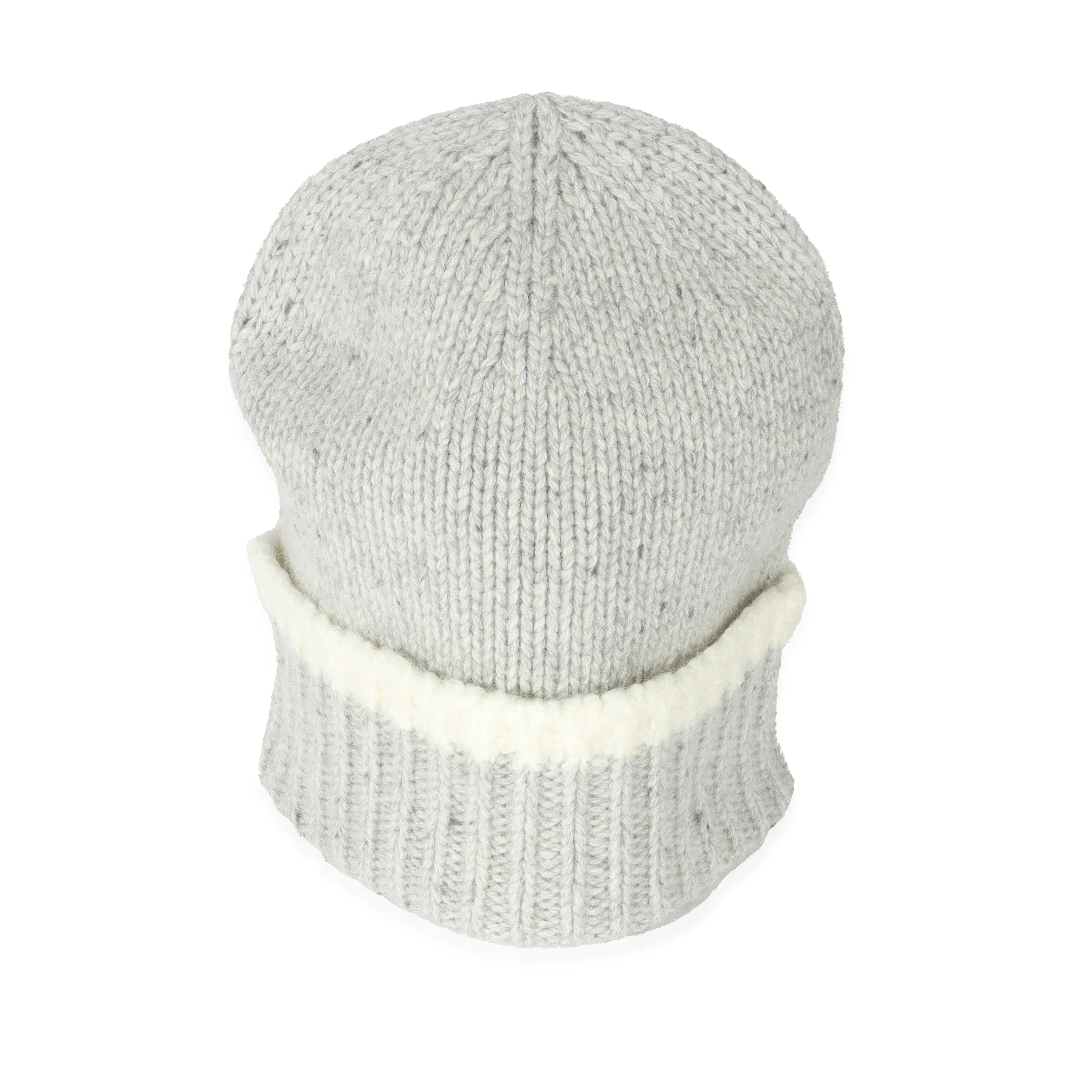 22K Grey Cashmere CC Beanie
