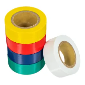 3/4” Multicolored Electrical Tape (5-Pack)
