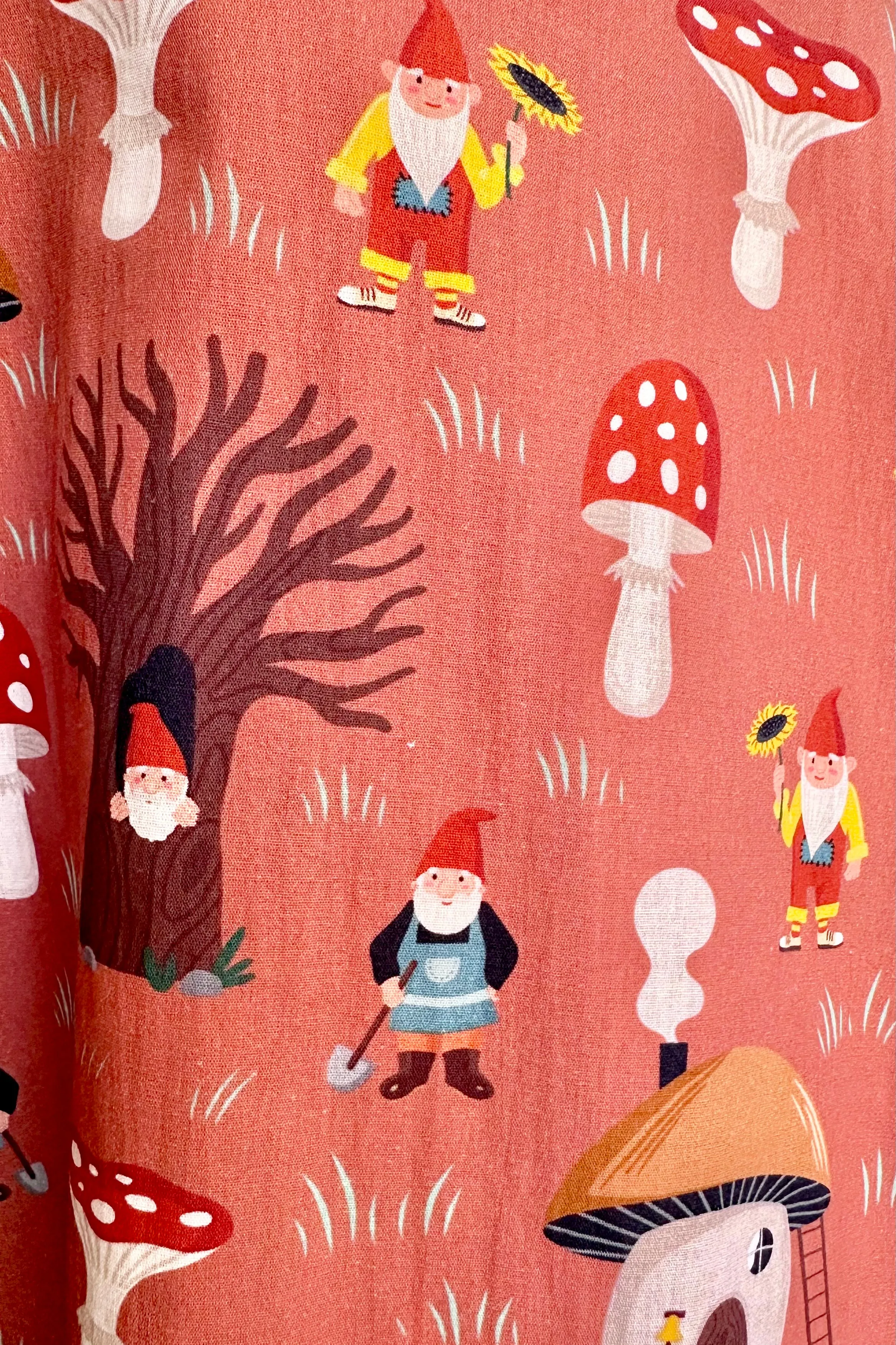 Amber Mushroom Full Skirt by Tulip B.