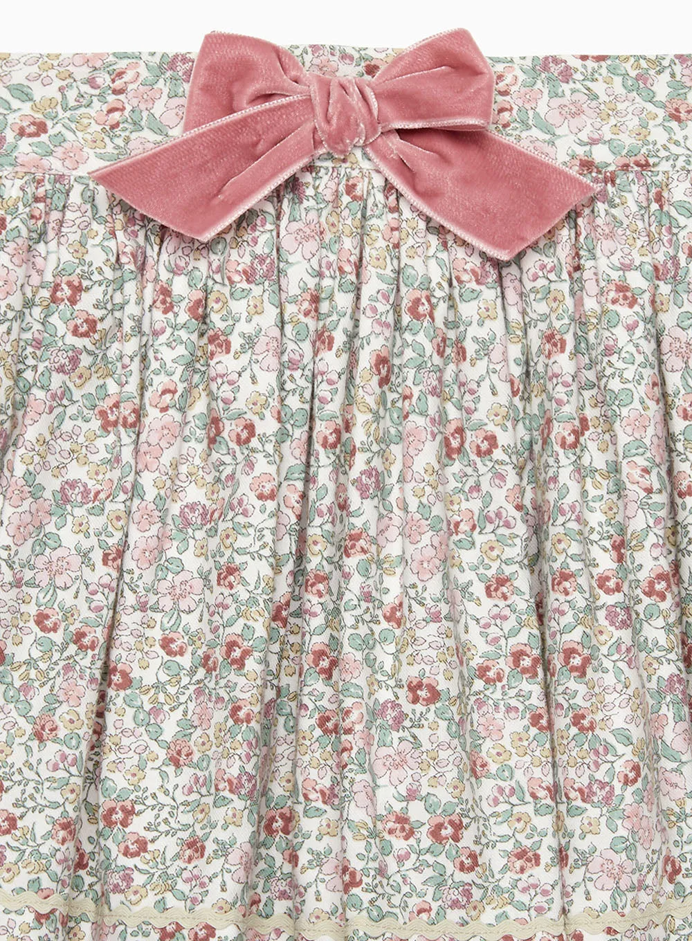Arabella Floral Ric Rac Skirt