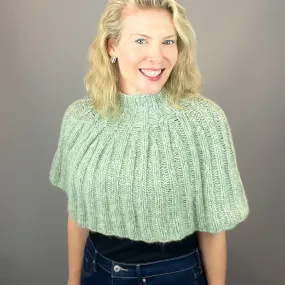 Beatrix Ribbed Capelet Knitting Pattern | Juniper Moon Beatrix & Knitting Pattern (#425)