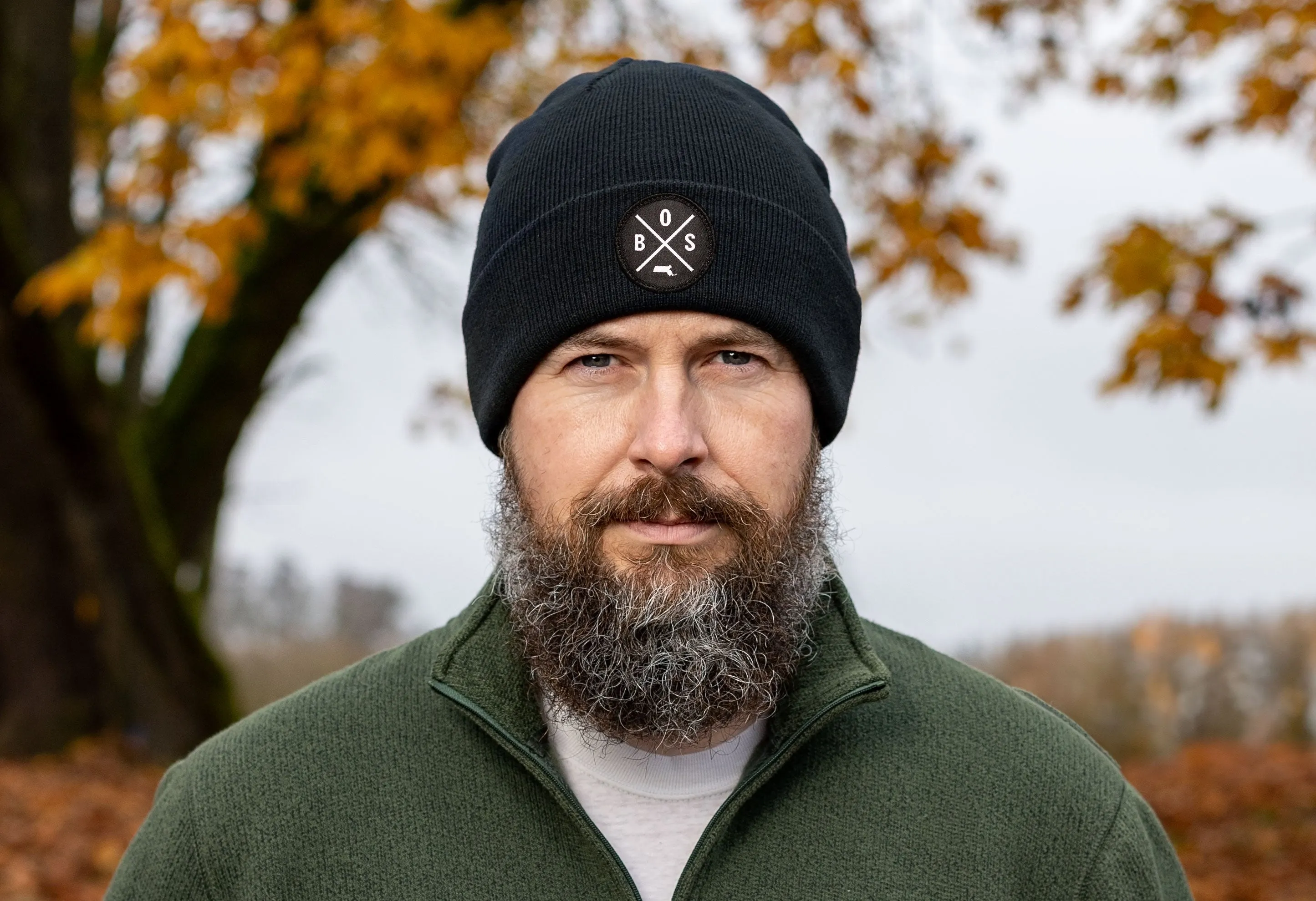 Black Boston Beanie