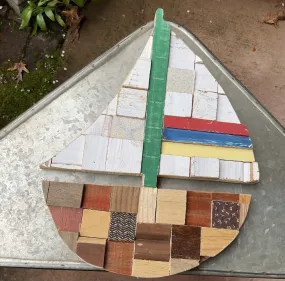 BlocArt Wall Art- Sailboat