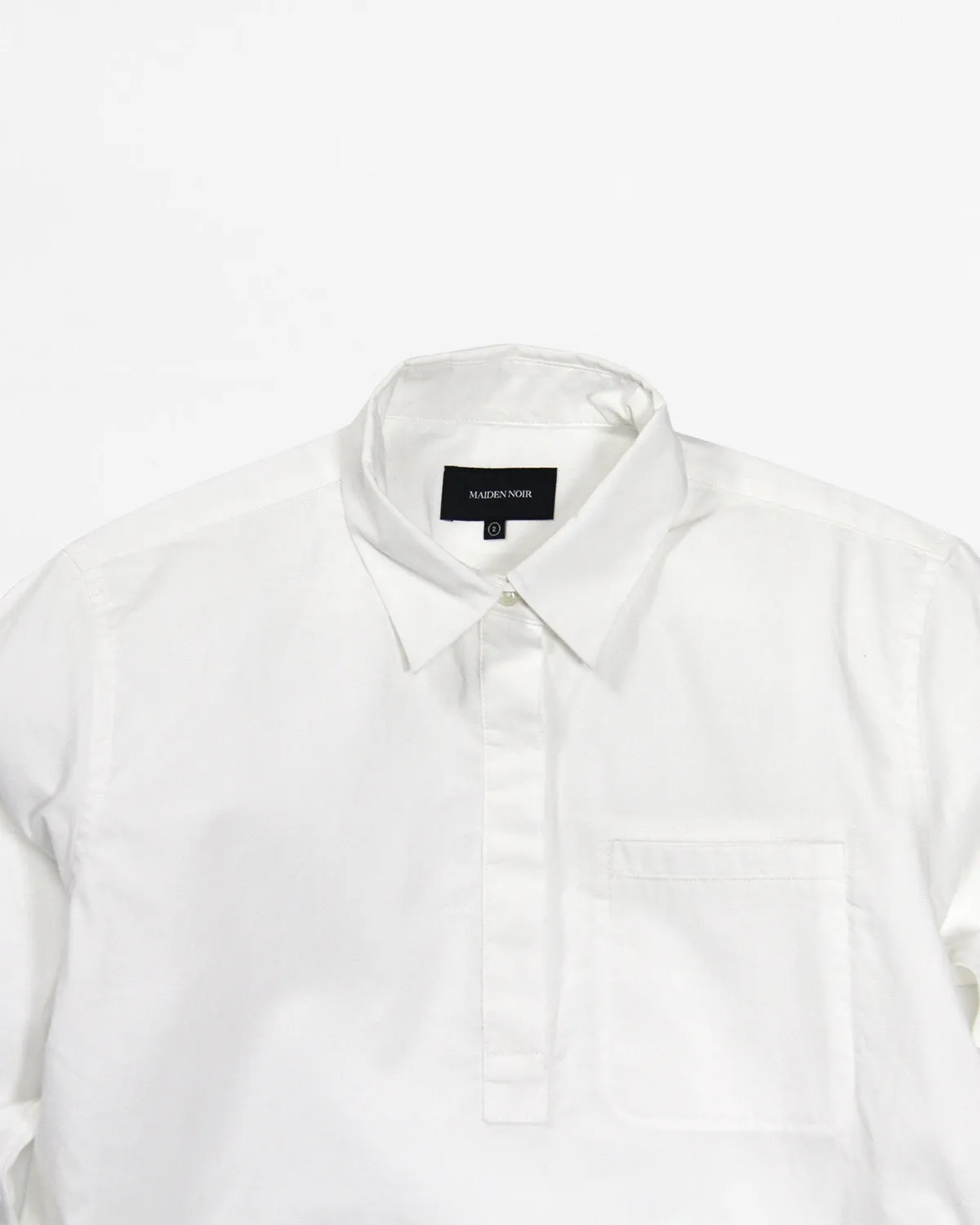 Broadcloth Tunic - White