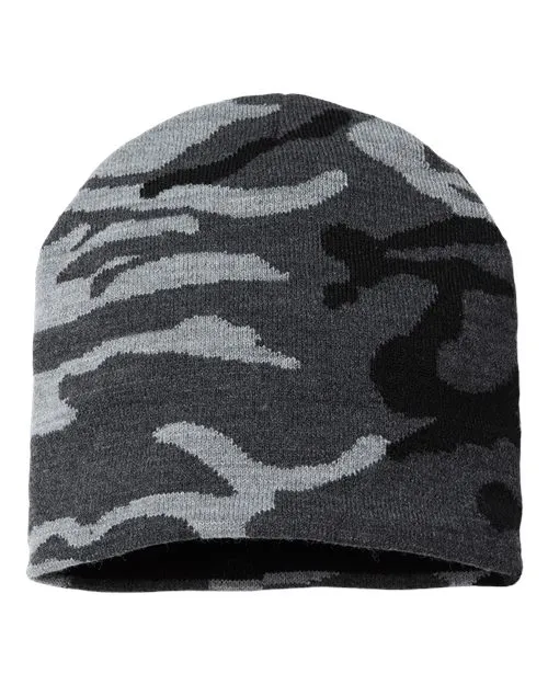 CAP AMERICA USA-Made Camo Cuffed Beanie RKC12