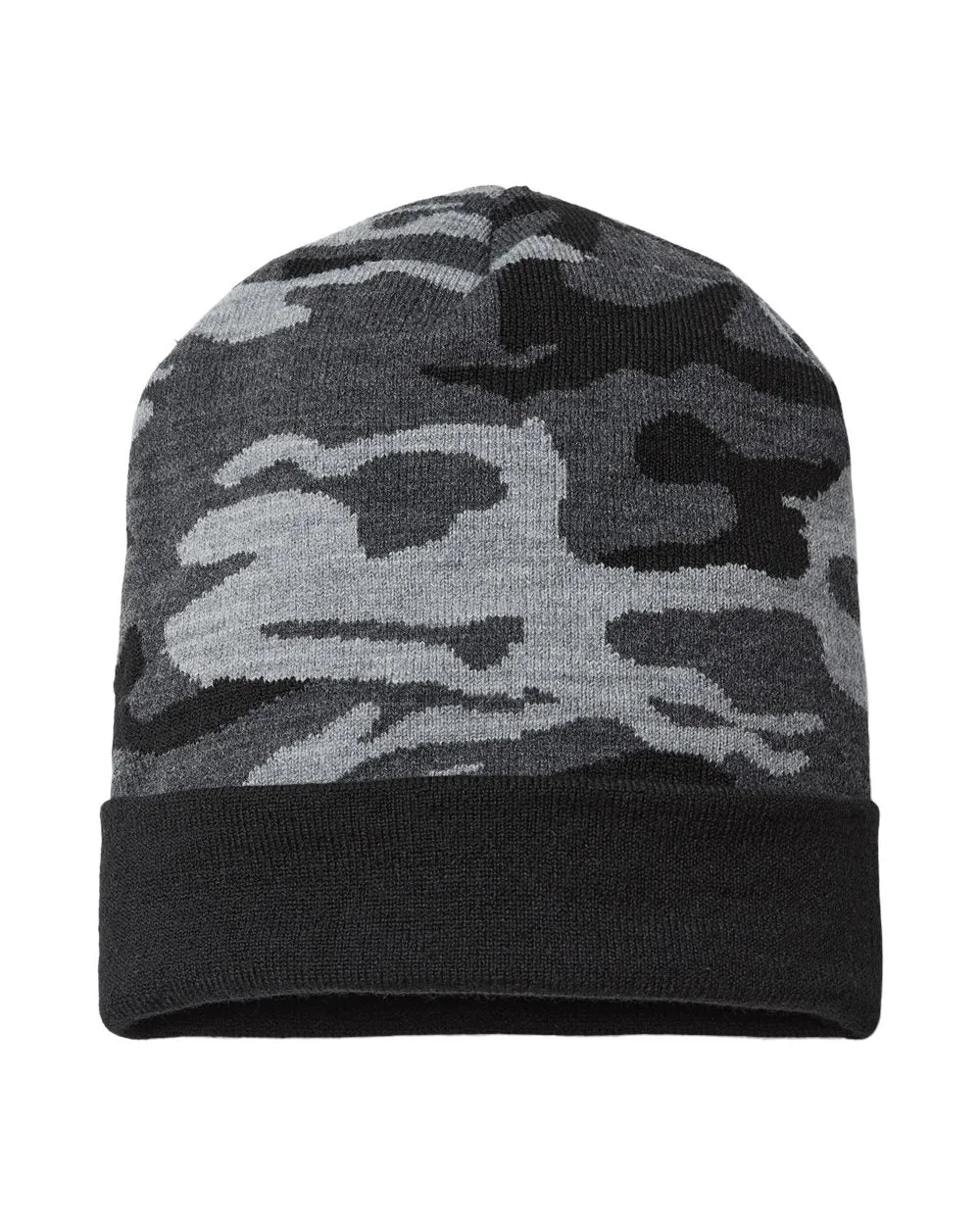 CAP AMERICA USA-Made Camo Cuffed Beanie