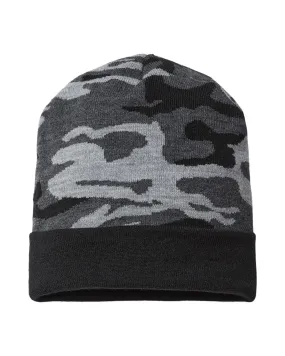 CAP AMERICA USA-Made Camo Cuffed Beanie