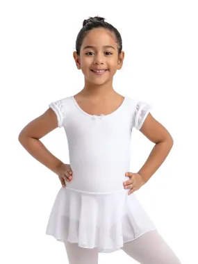 CAPEZIO 11882C PUFF SLEEVE DRESS