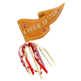 COOKIE TASTER CHRISTMAS PARTY PENNANT