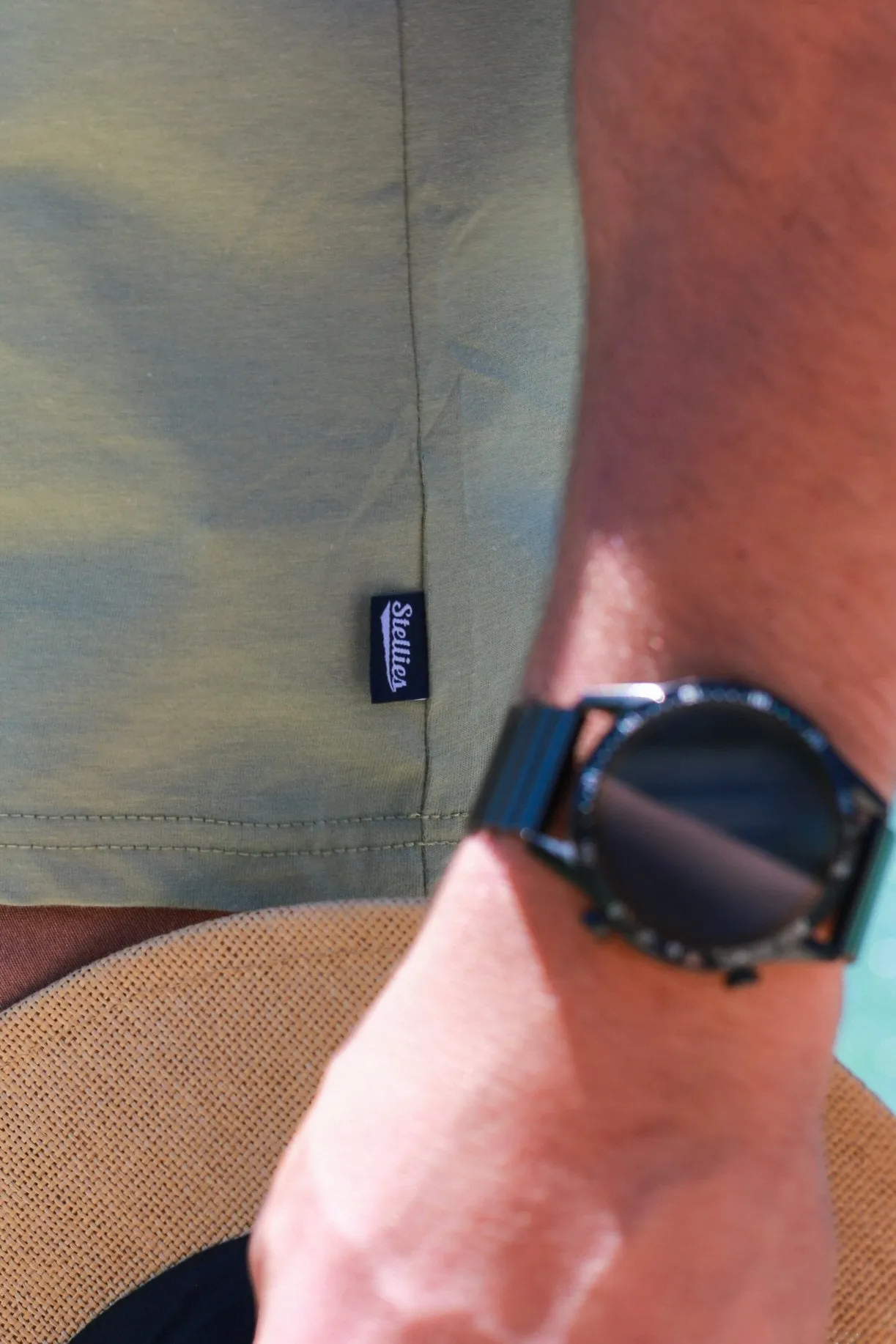 Core Tee in Spanish Moss