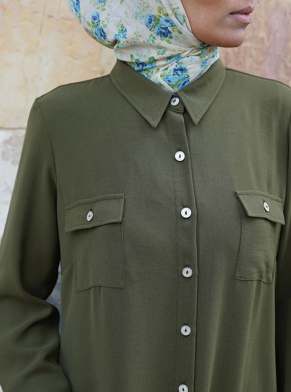 Dipped Hem Tunic