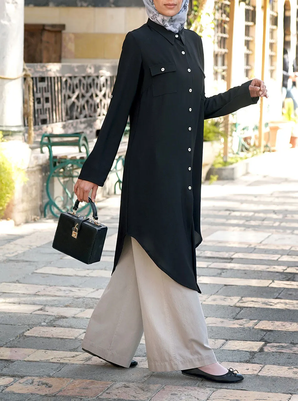Dipped Hem Tunic