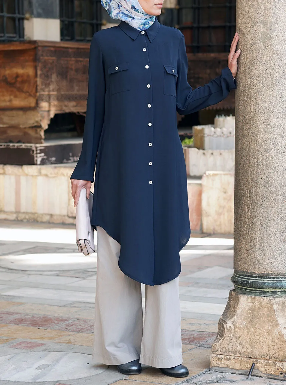 Dipped Hem Tunic