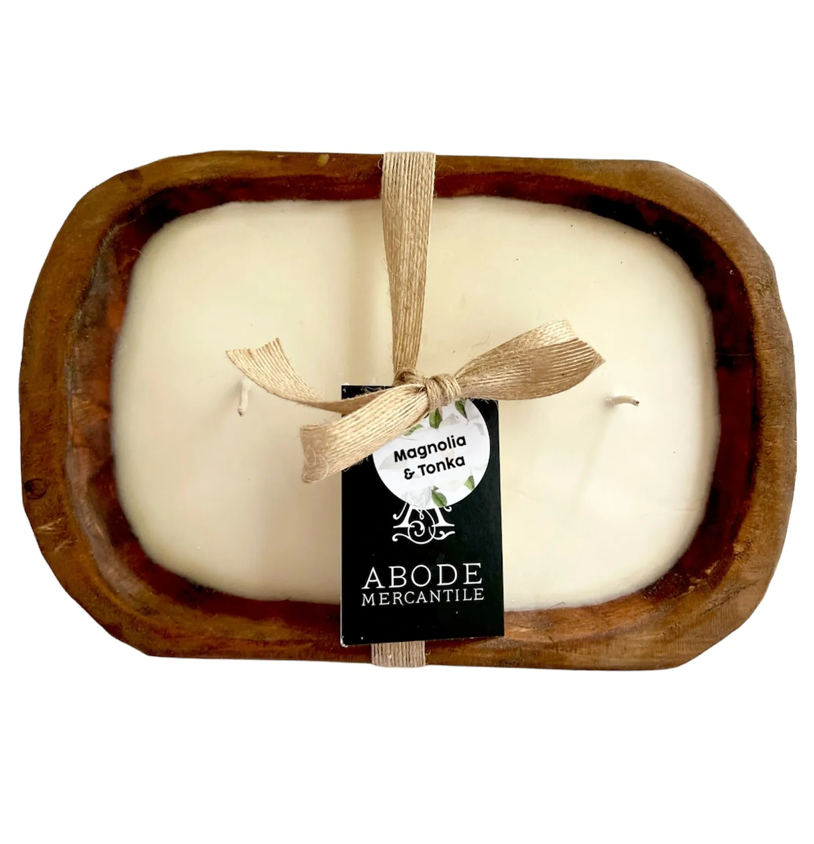 Dough Bowl Candle-Hickory   Suede