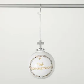 First Communion Ball Ornament