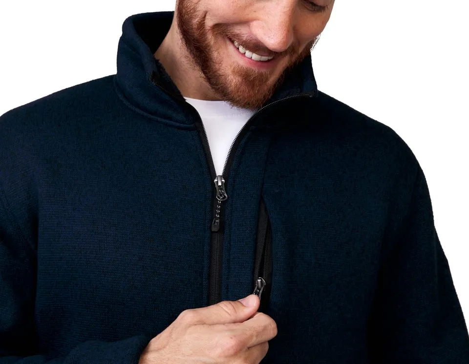 Free Country Mens Mountain Fleece Pullover Sweater