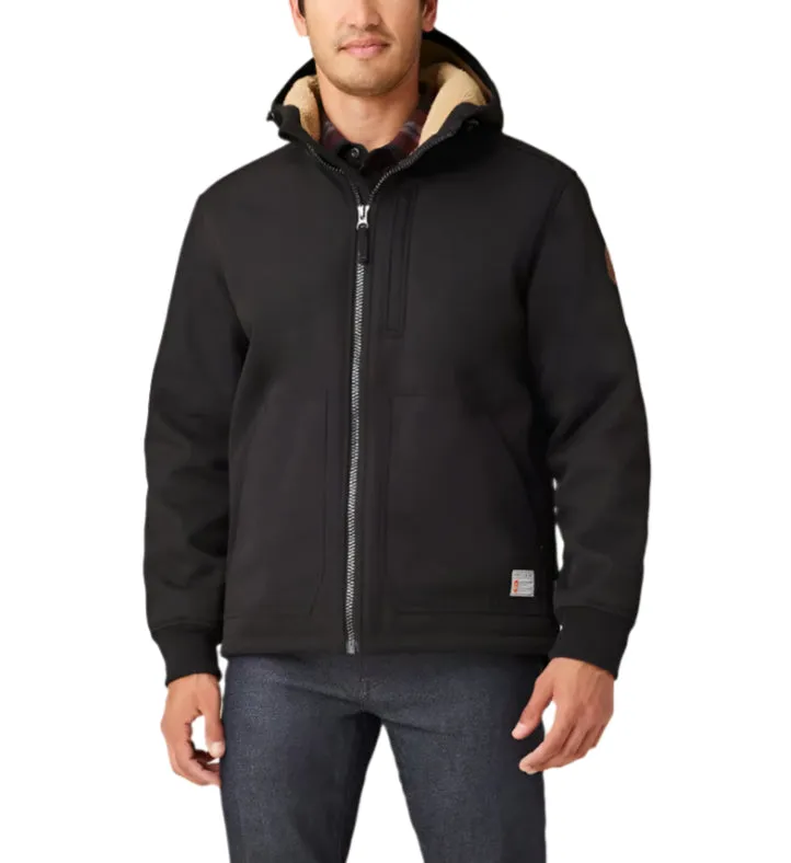 Free Country Mens Wind River Burly Canvas Hooded Full Zip Jacket