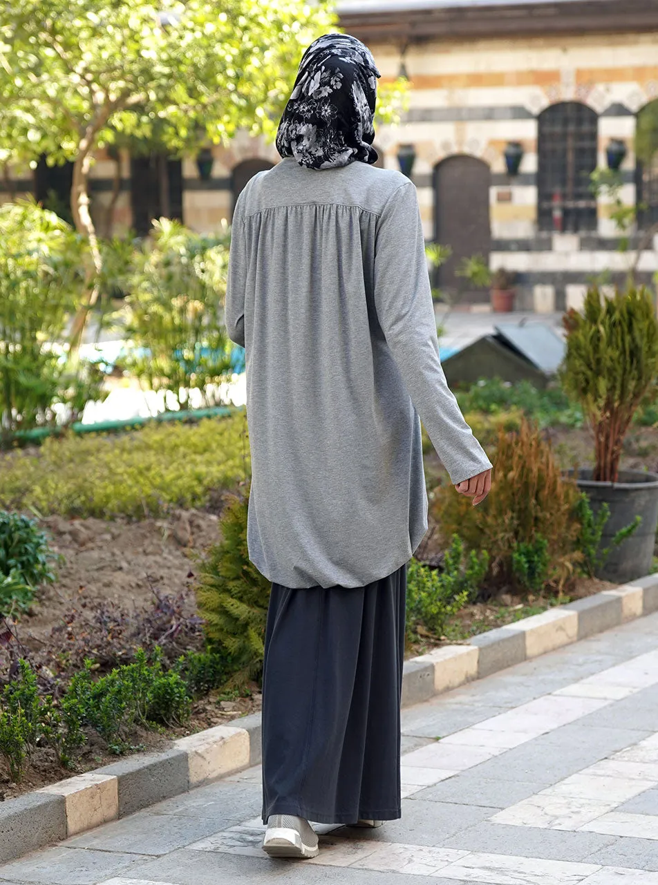 Gathered Hem Tunic