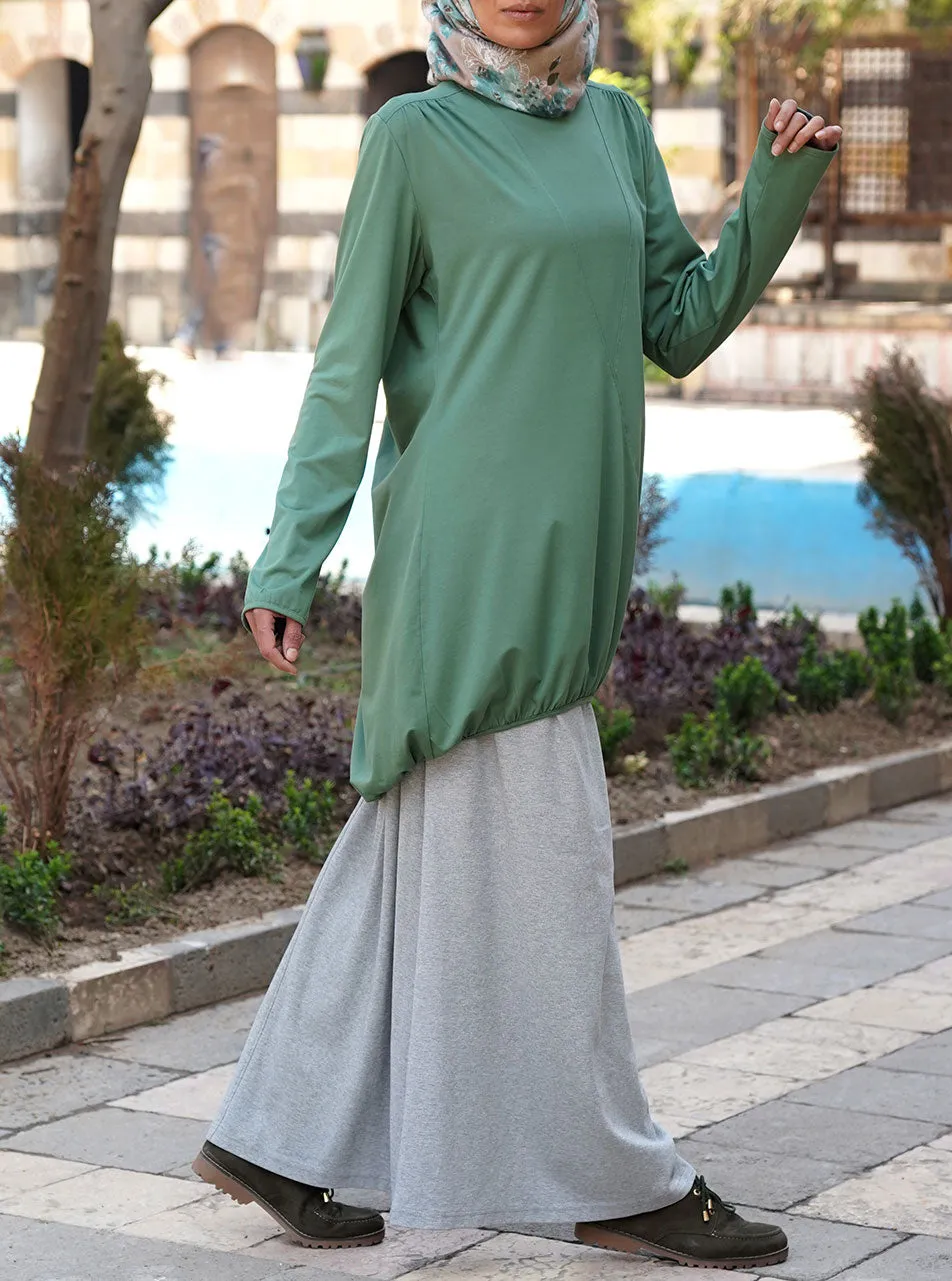 Gathered Hem Tunic