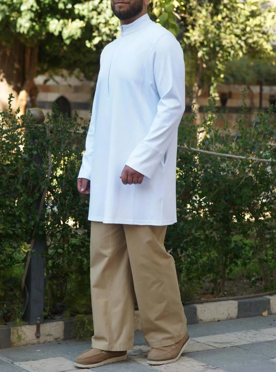 Jersey Zipped Tunic