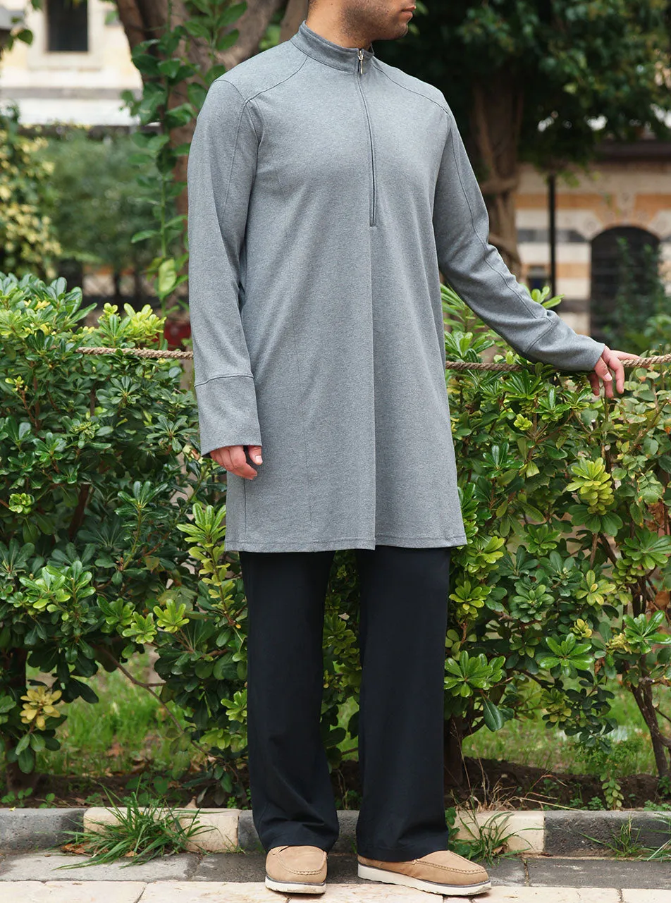 Jersey Zipped Tunic