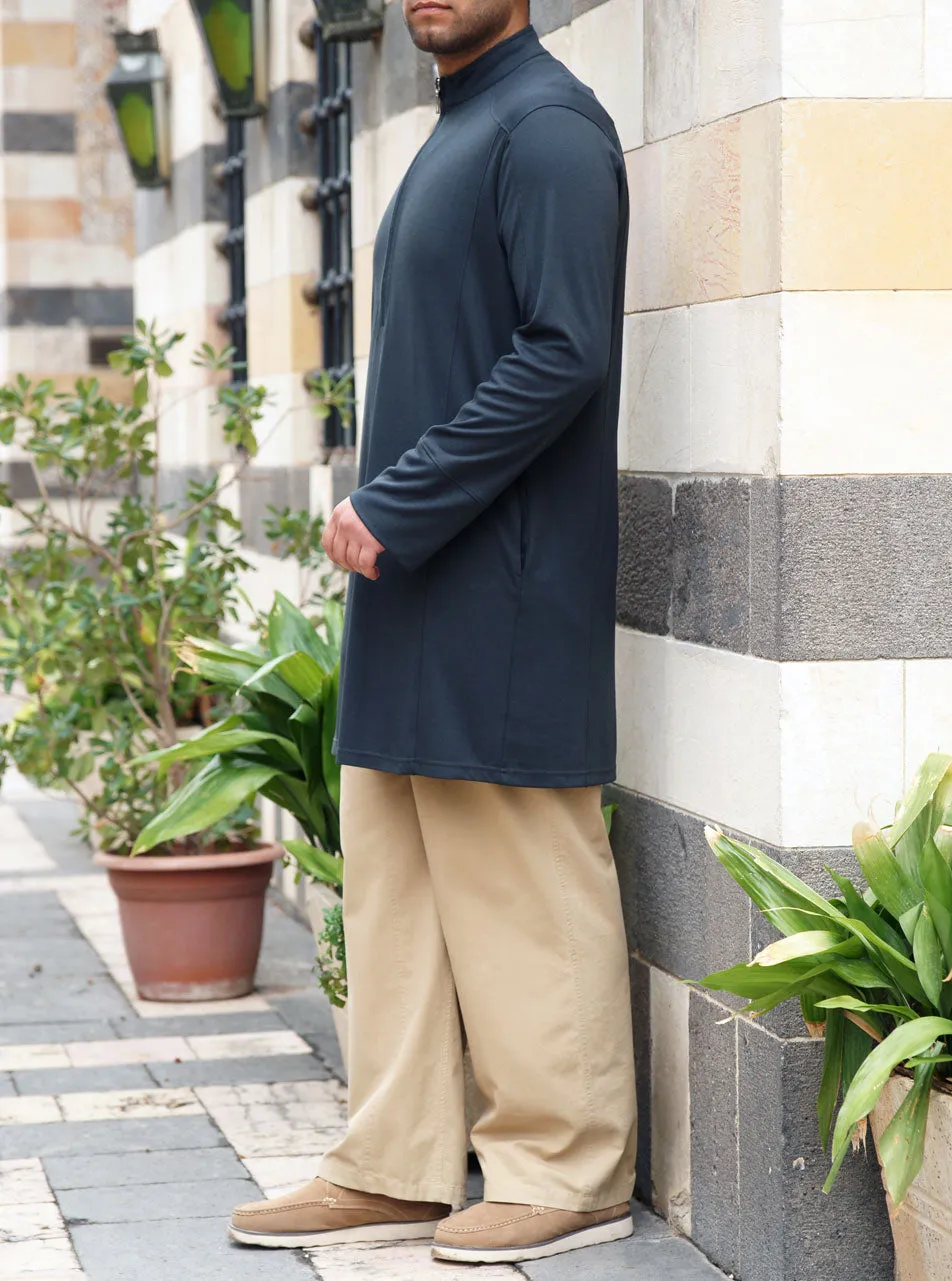 Jersey Zipped Tunic