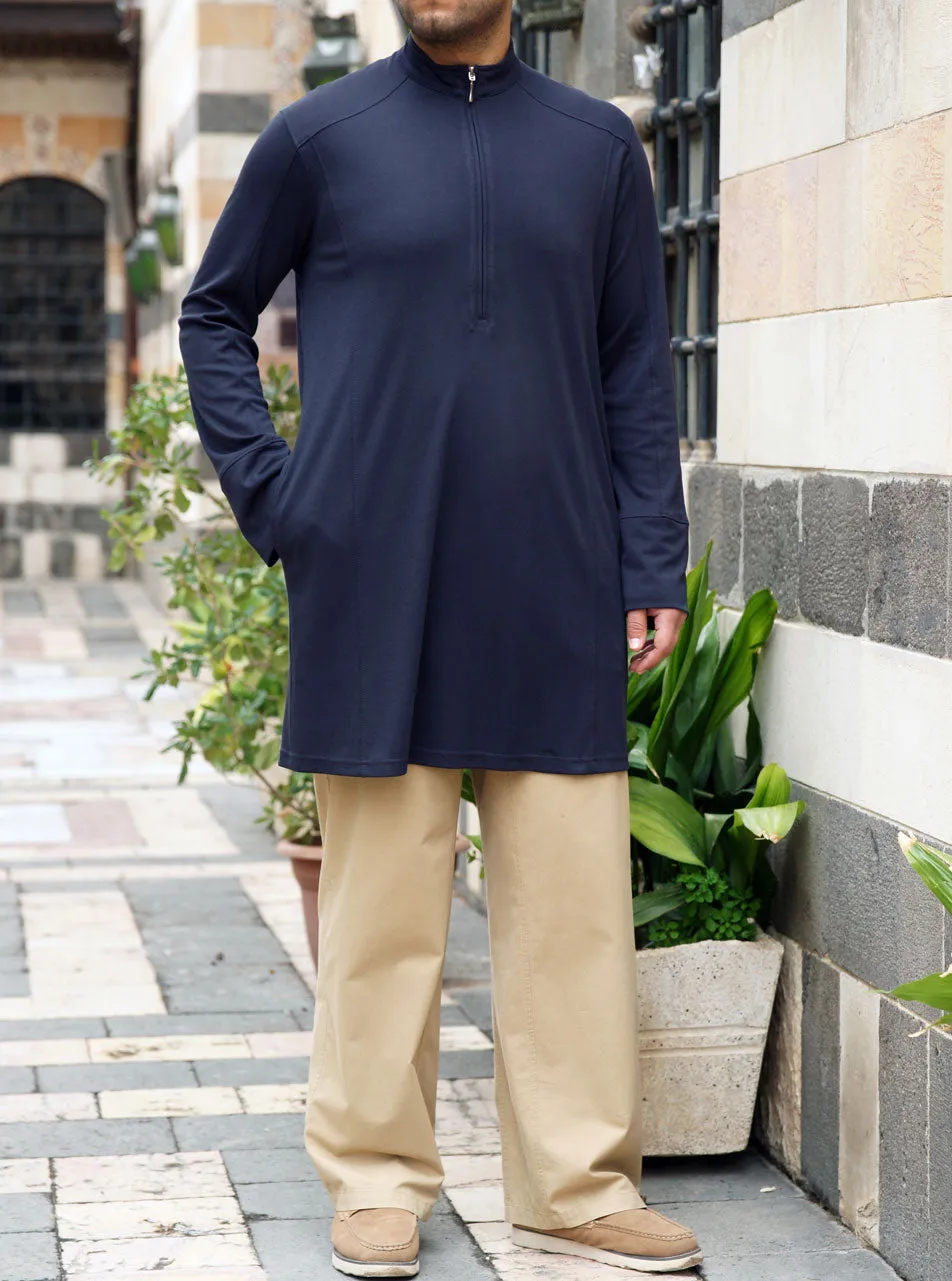 Jersey Zipped Tunic