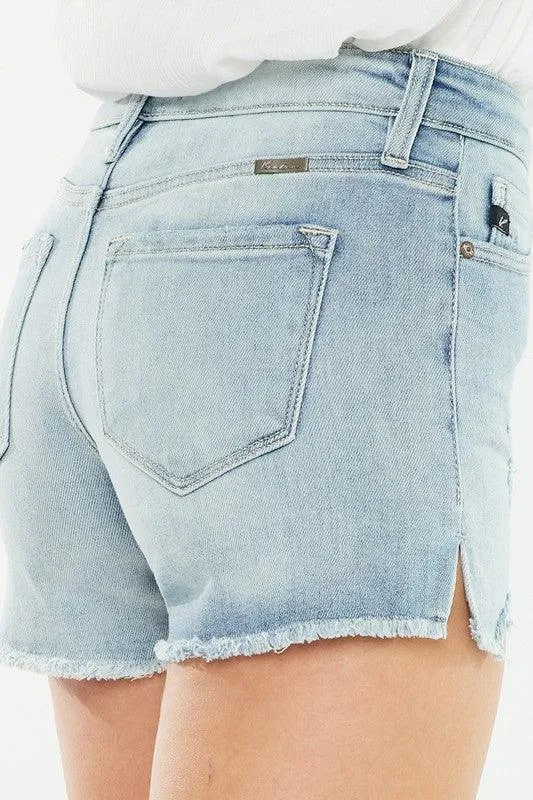 JUSTICE HIGH RISE DENIM SHORTS JEANS S-XL