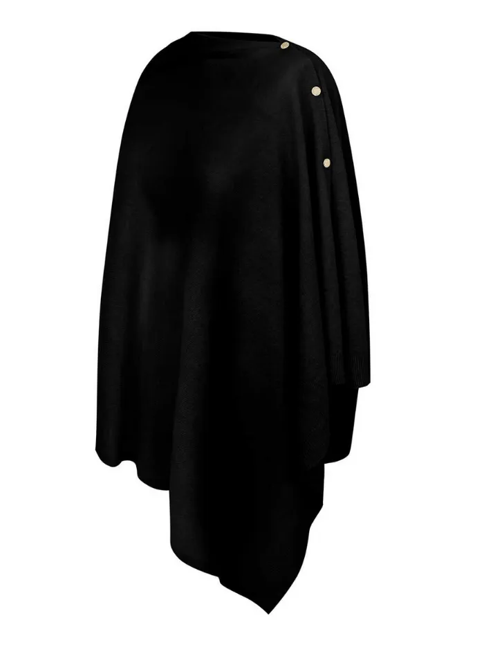 Katie Loxton Eve Multiway Poncho Black KLS265
