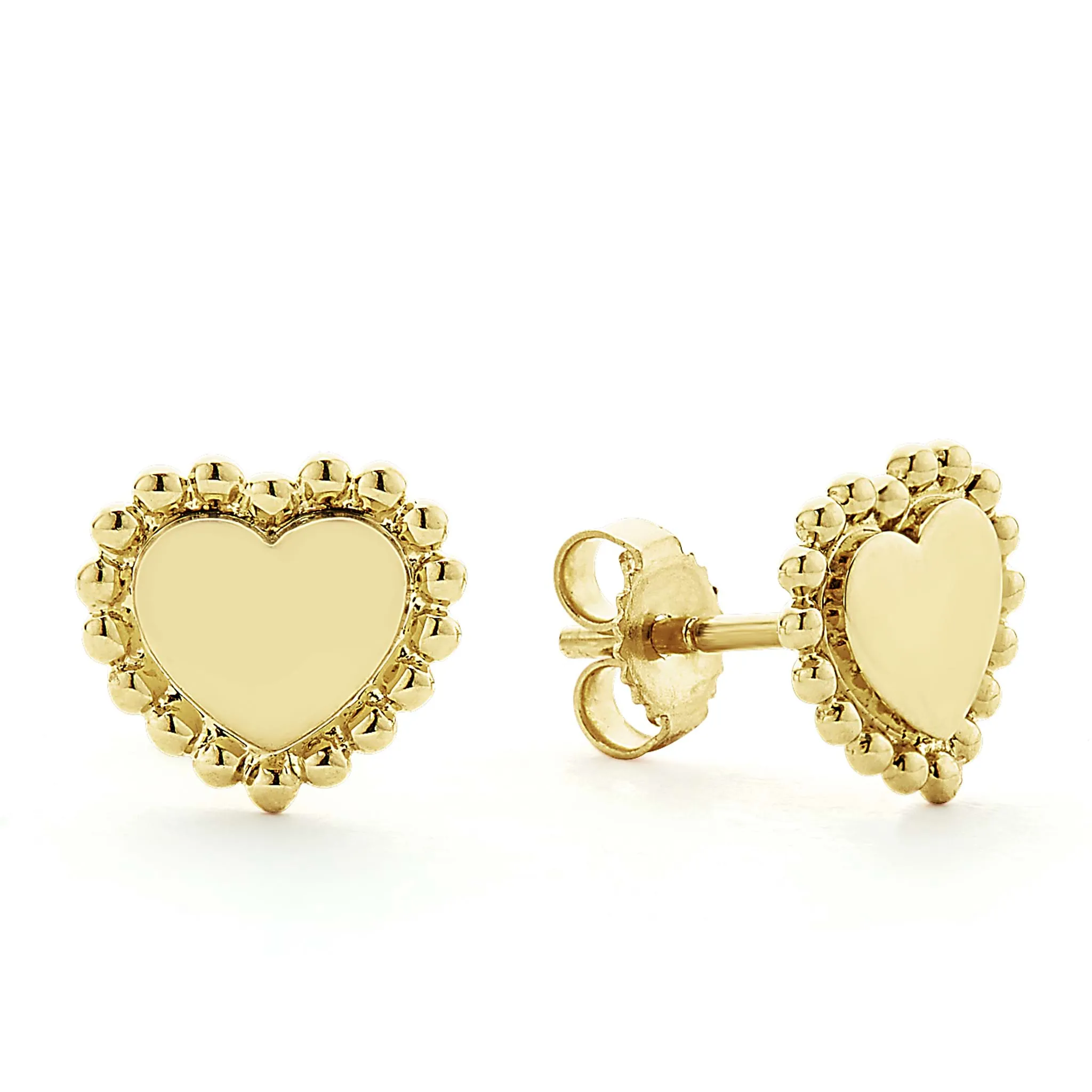 KSL 18K Gold Stud Earring Gift Set