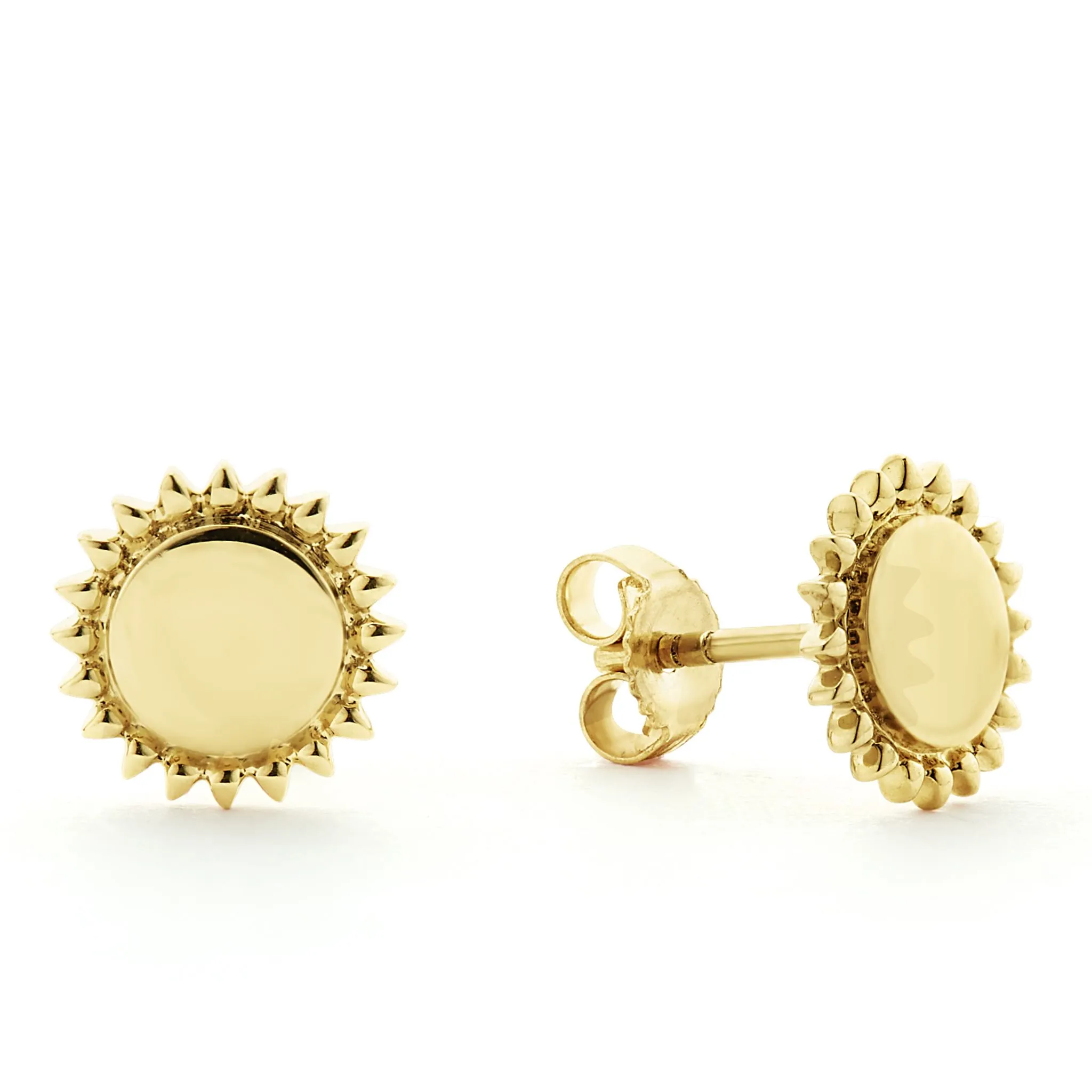 KSL 18K Gold Stud Earring Gift Set
