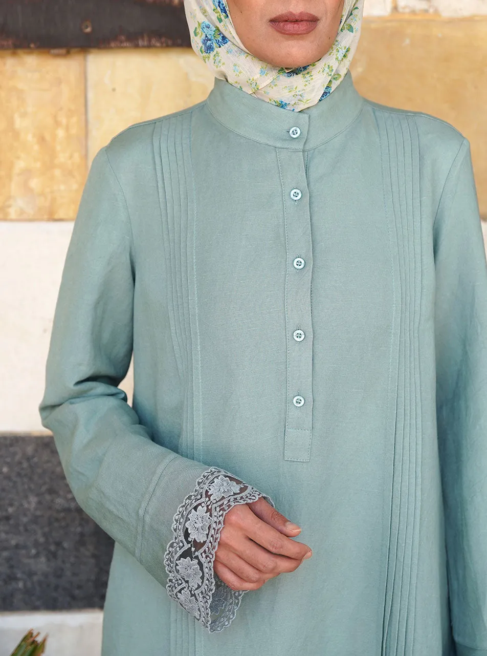 Lace Cuffs Tunic