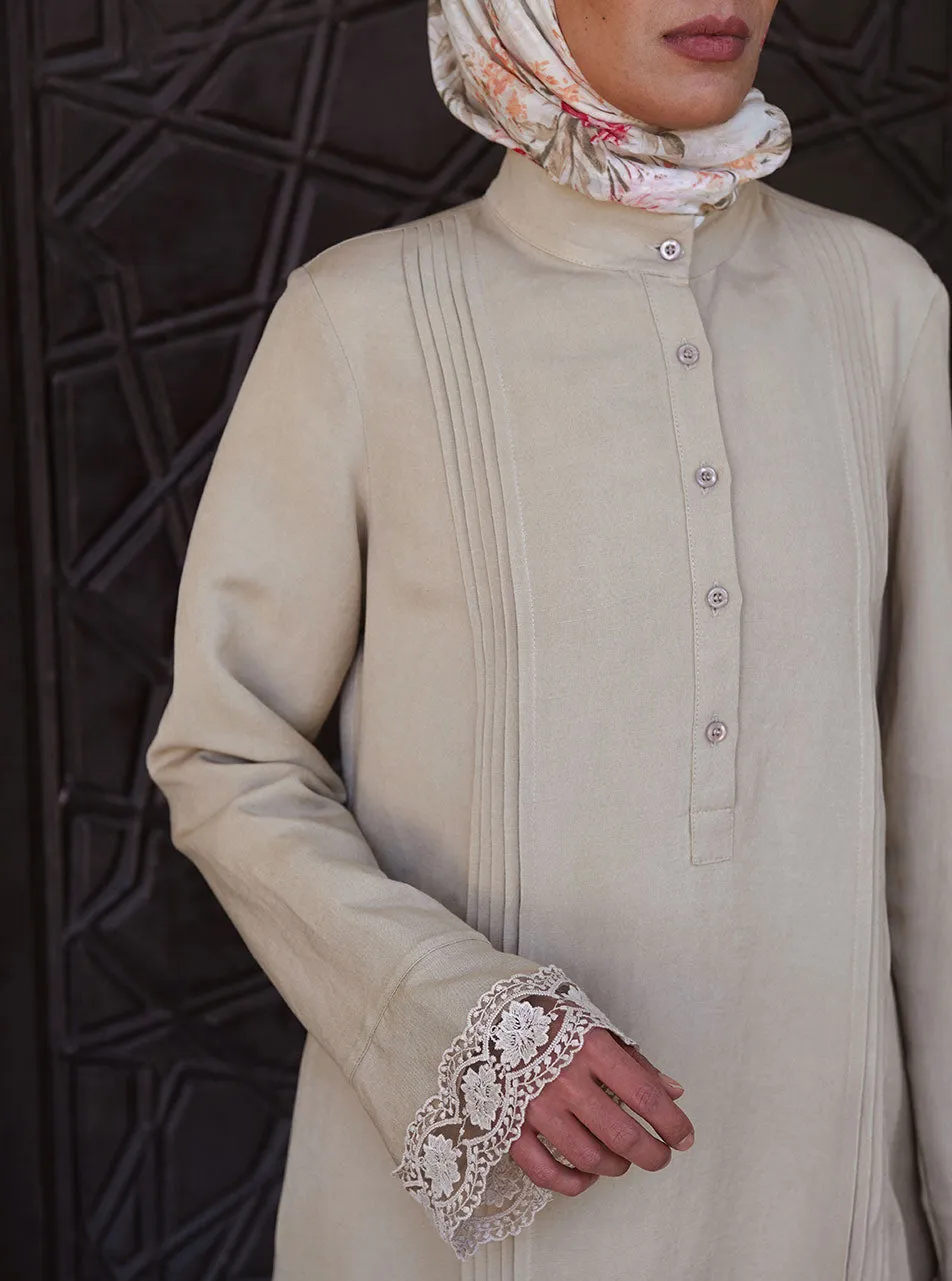 Lace Cuffs Tunic