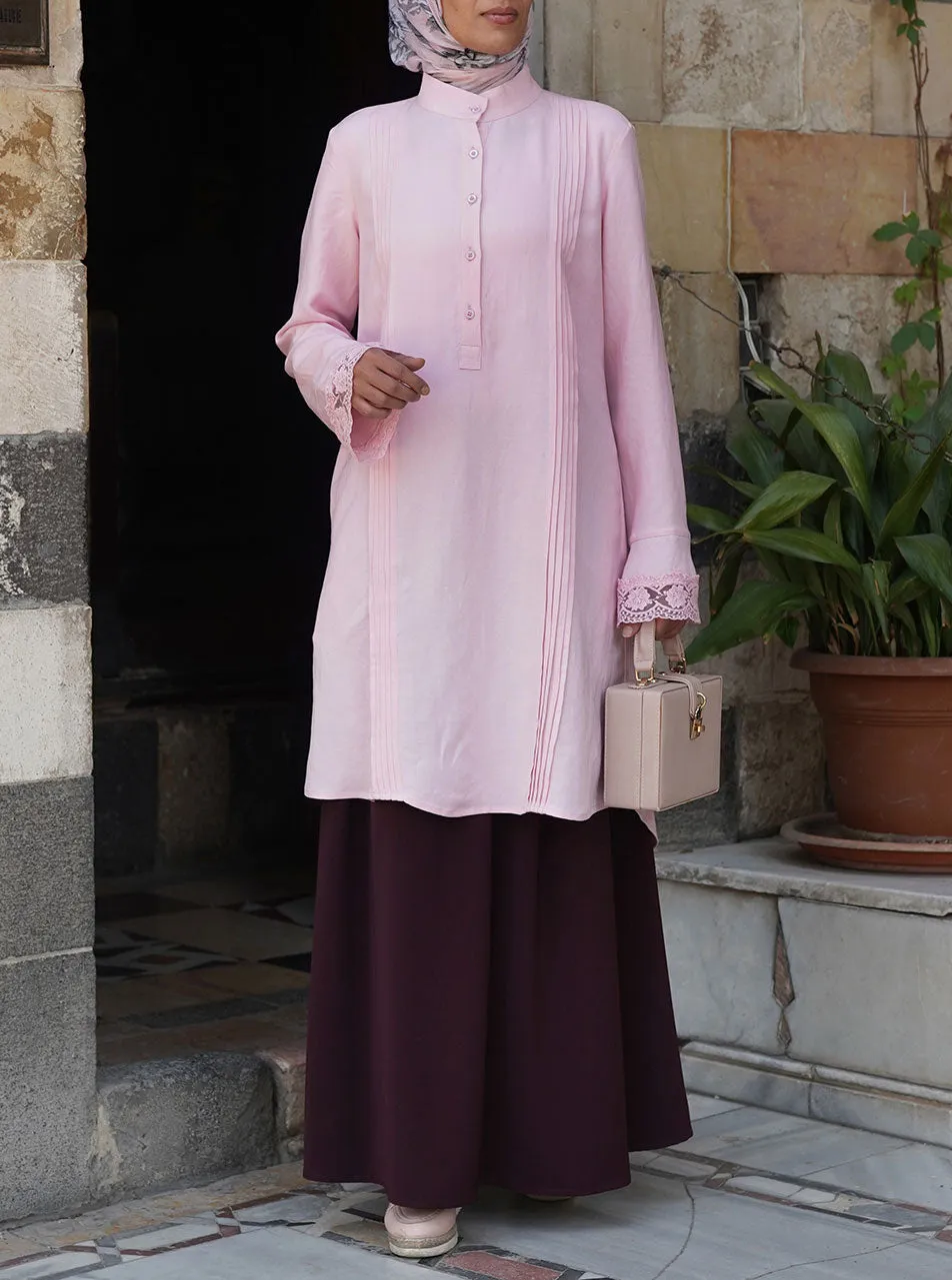 Lace Cuffs Tunic