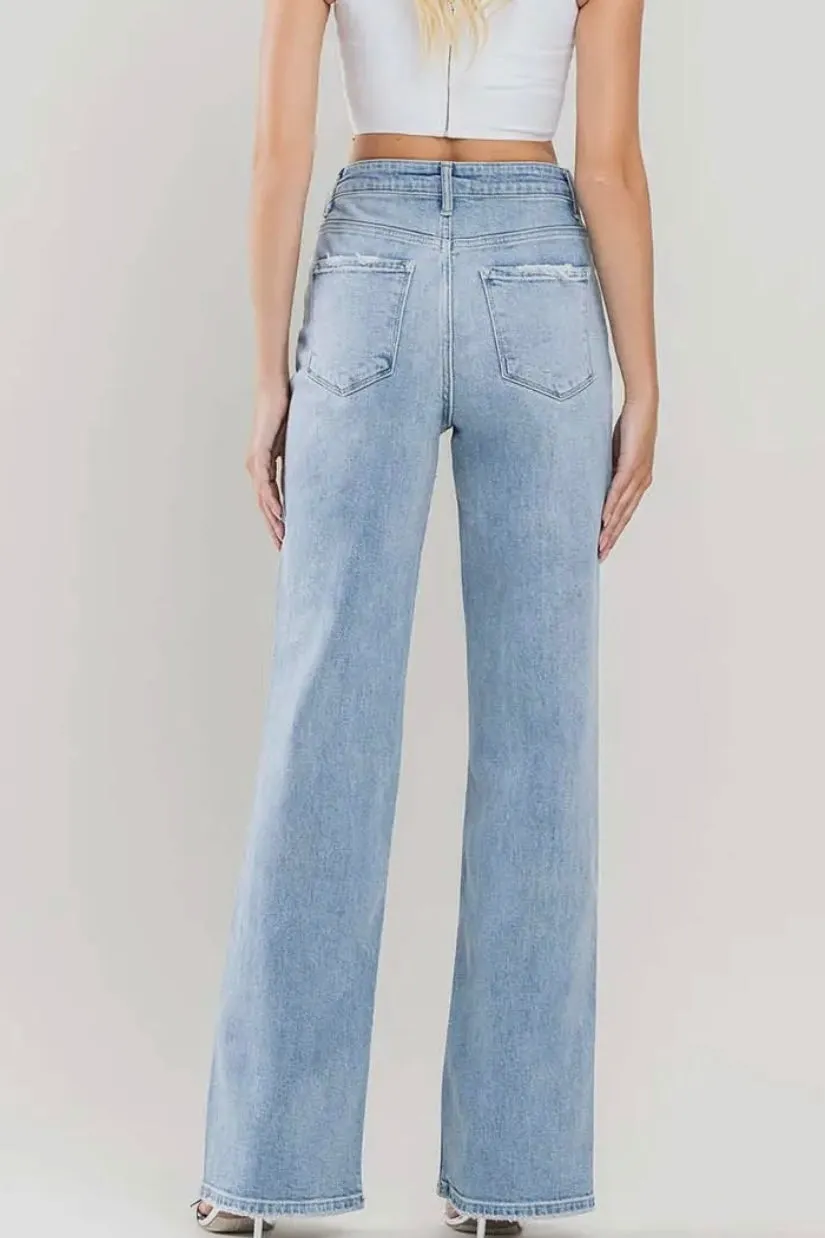 LANI VINTAGE WASH DENIM JEANS