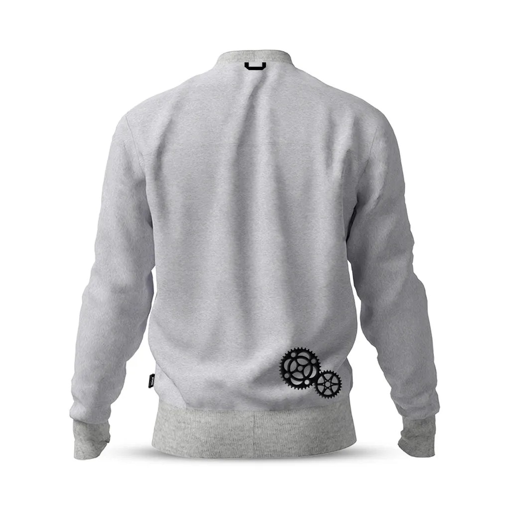 Men's Absa Cape Epic Crew Neck Sweater (Grey)