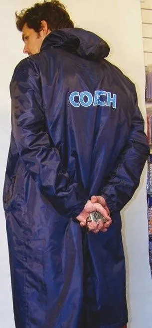 Navy/Black SS Swim Parka