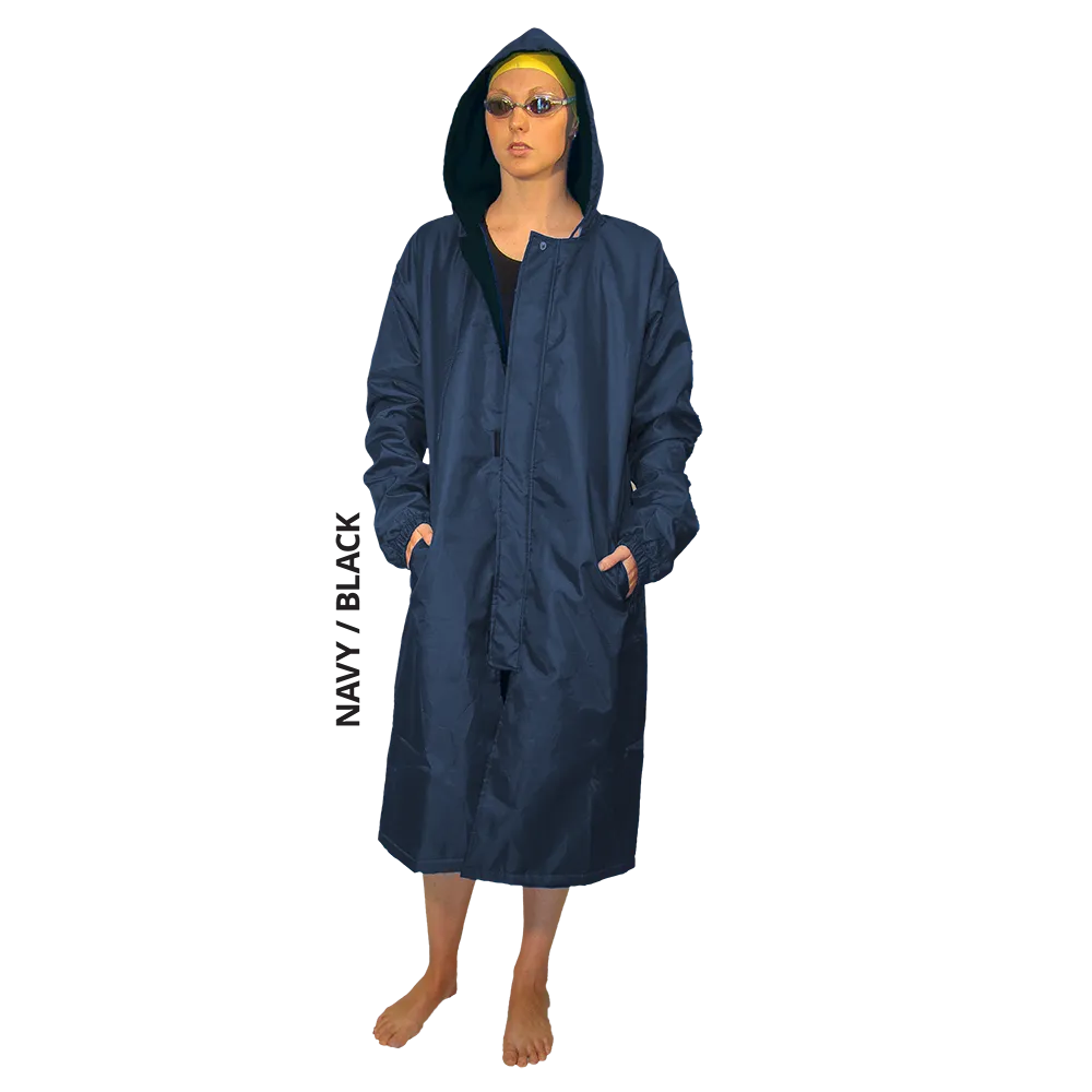 Navy/Black SS Swim Parka