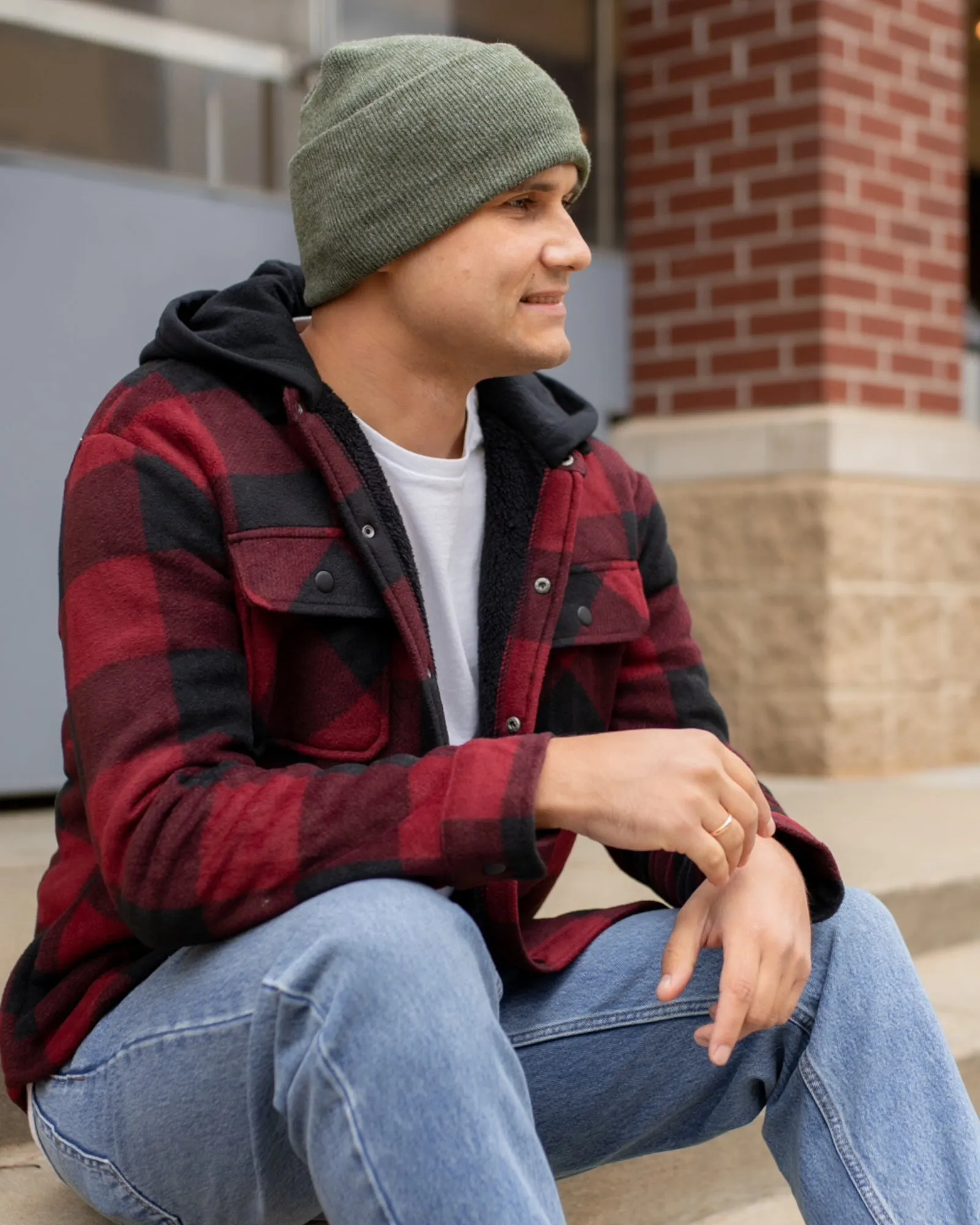 NEW HAAKWEAR Theta-Stitch Cuffed Beanie - Designed and Made in USA (Patent Pending Design)