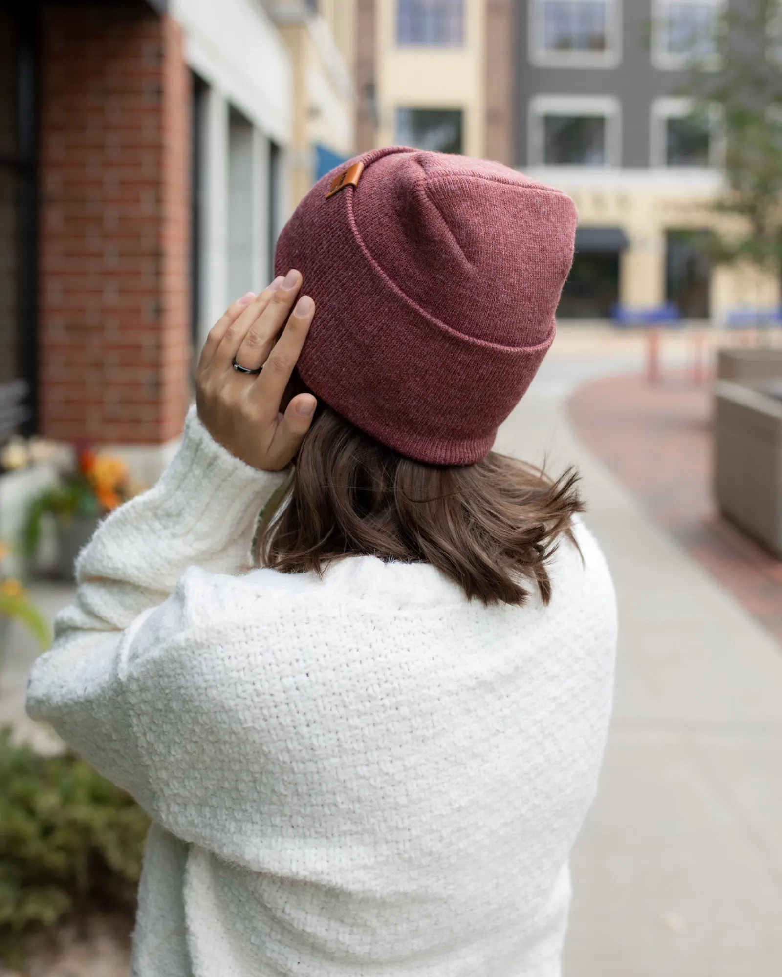 NEW HAAKWEAR Theta-Stitch Cuffed Beanie - Designed and Made in USA (Patent Pending Design)