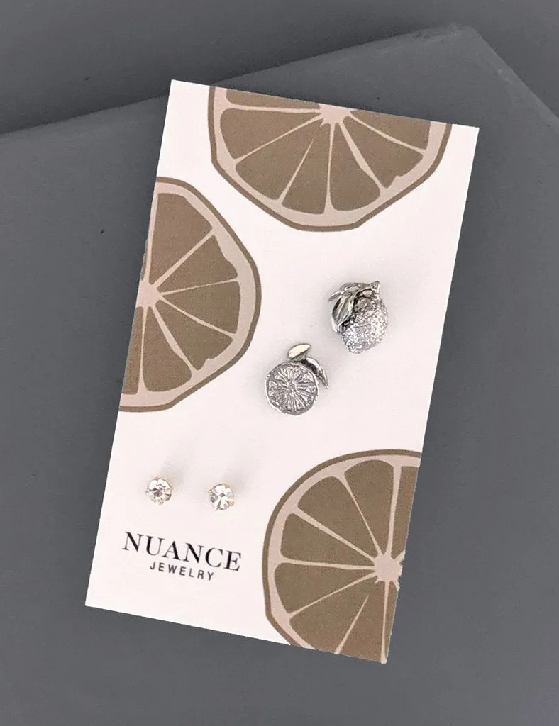 Nuance Lemon Earring Set