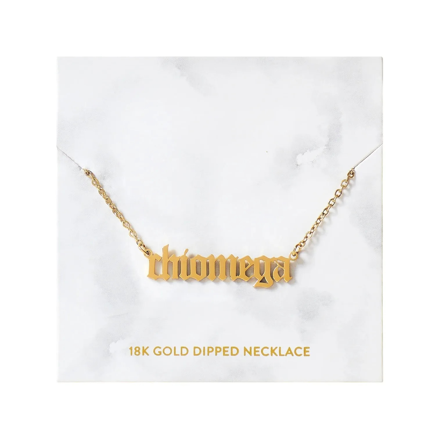 Old English Necklace