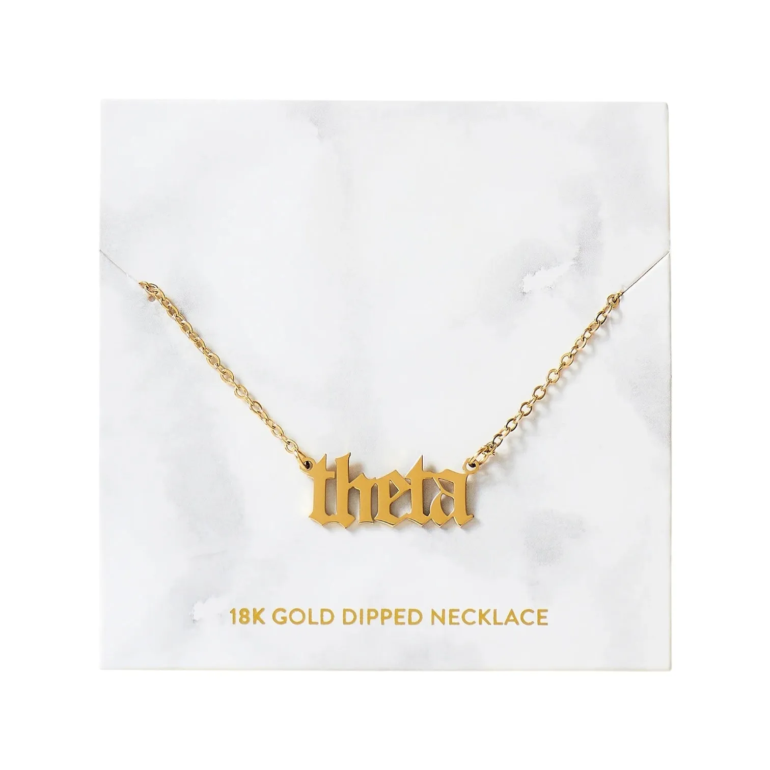Old English Necklace