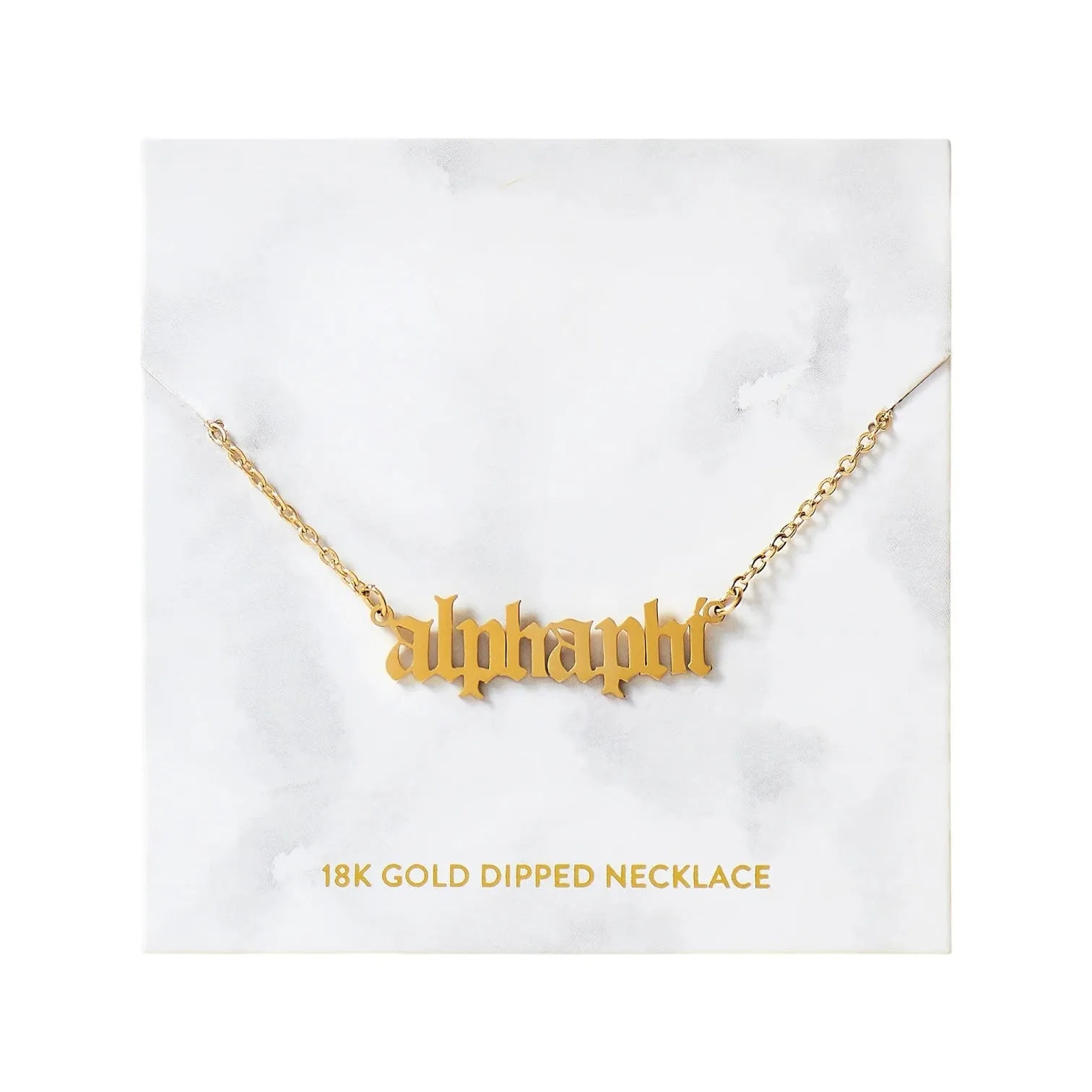 Old English Necklace