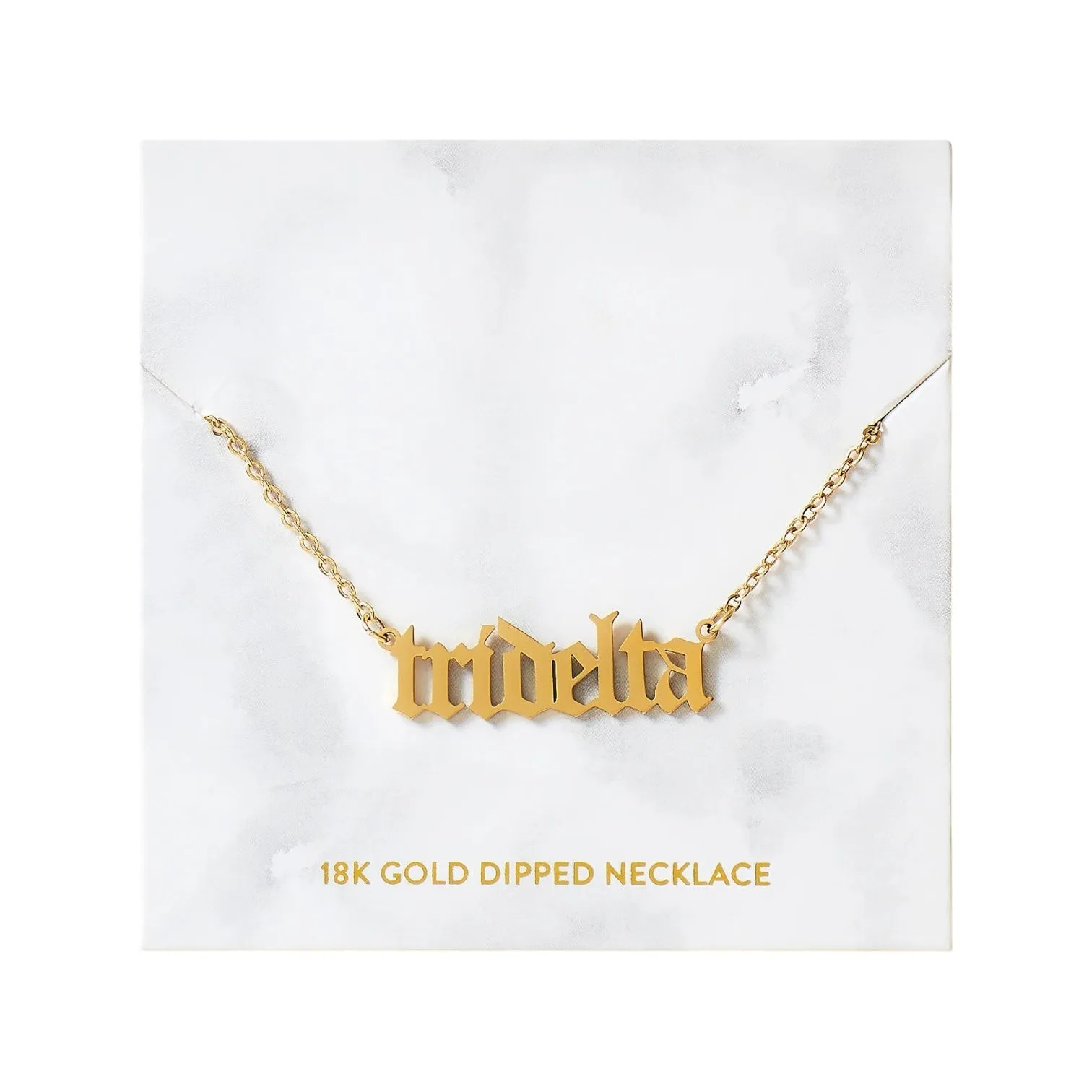 Old English Necklace