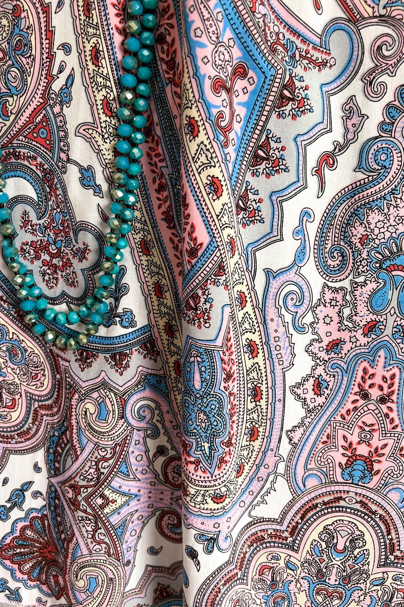 Persian Charm Tunic - Multi-Pink