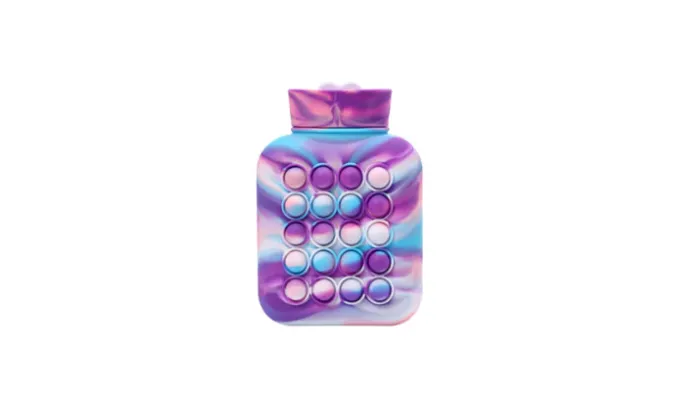 Pop it Hot Water Bottle - Purple Power
